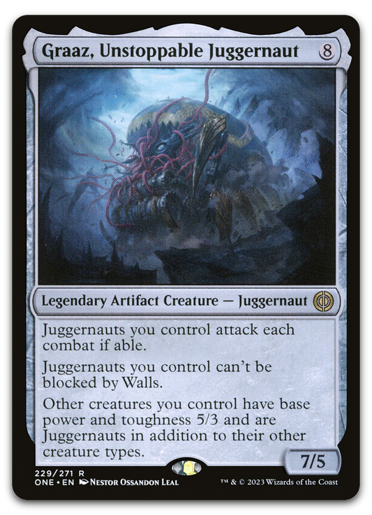 Graaz, Unstoppable Juggernaut (Phyrexia: All Will Be One)