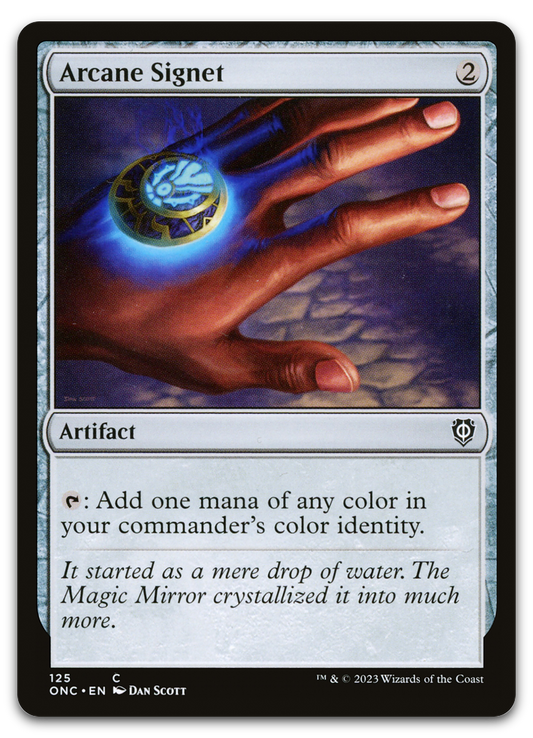 Arcane Signet (Commander: Phyrexia: All Will Be One)