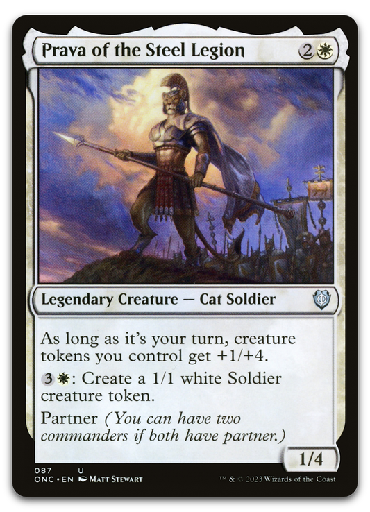Prava of the Steel Legion (Commander: Phyrexia: All Will Be One)