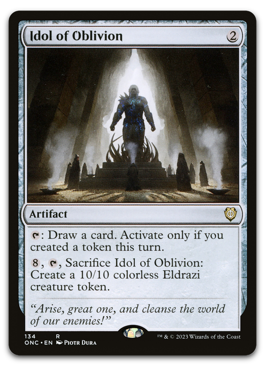 Idol of Oblivion (Commander: Phyrexia: All Will Be One)
