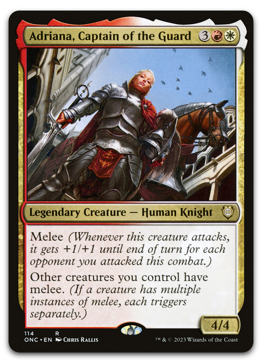 Adriana, Captain of the Guard (Commander: Phyrexia: All Will Be One)