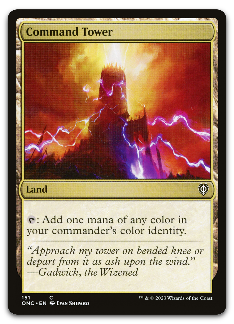 Command Tower (Commander: Phyrexia: All Will Be One)