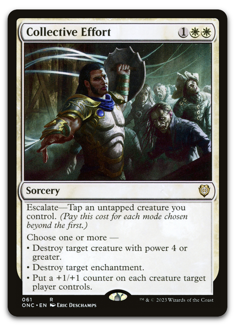 Collective Effort (Commander: Phyrexia: All Will Be One)