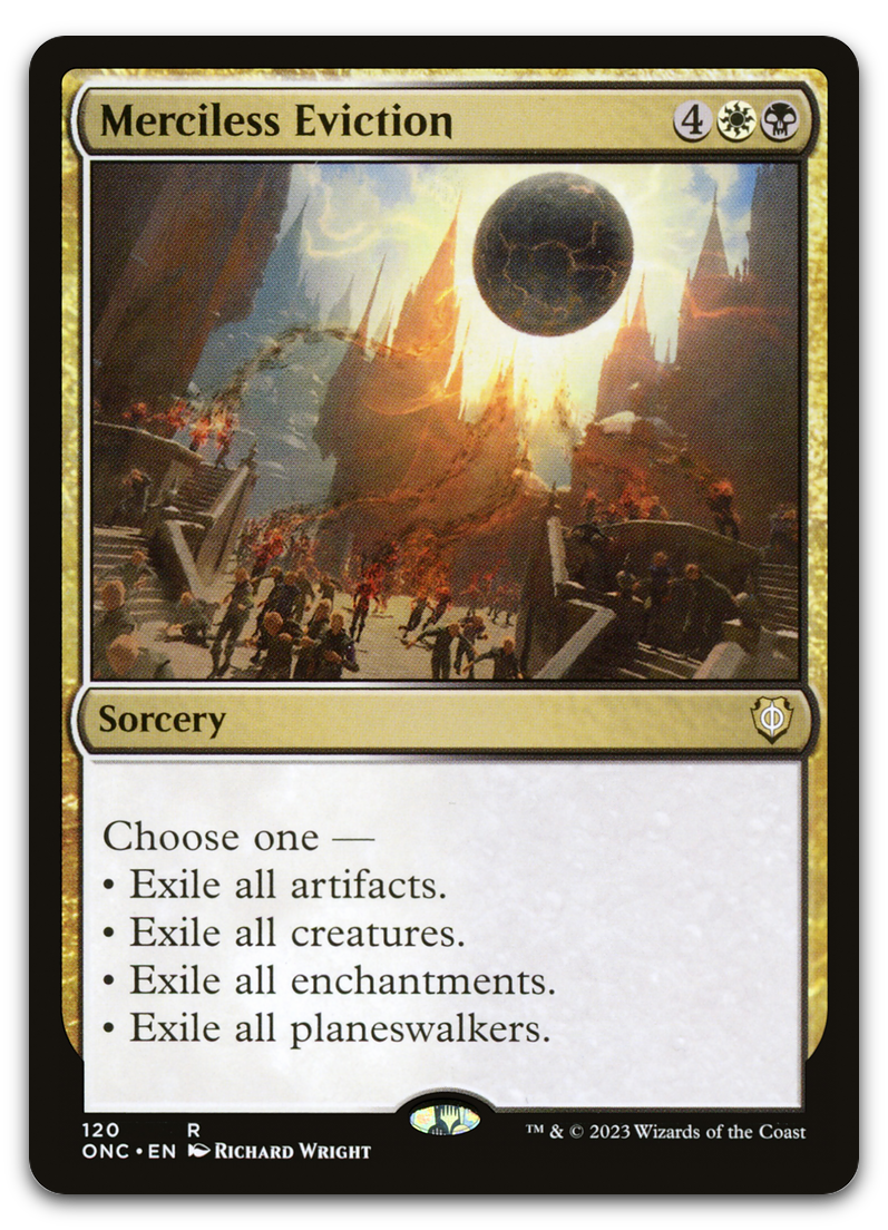 Merciless Eviction (Commander: Phyrexia: All Will Be One)