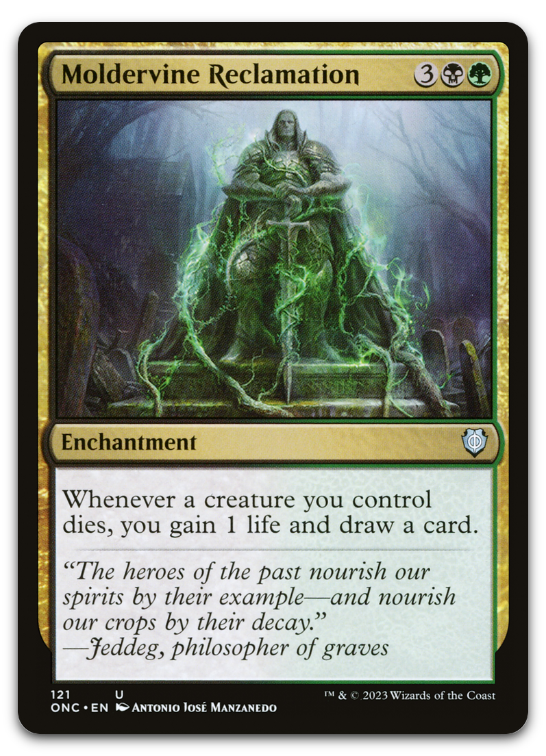 Moldervine Reclamation (Commander: Phyrexia: All Will Be One)