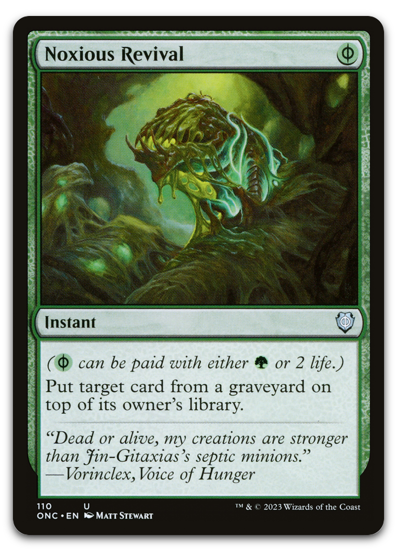 Noxious Revival (Commander: Phyrexia: All Will Be One)