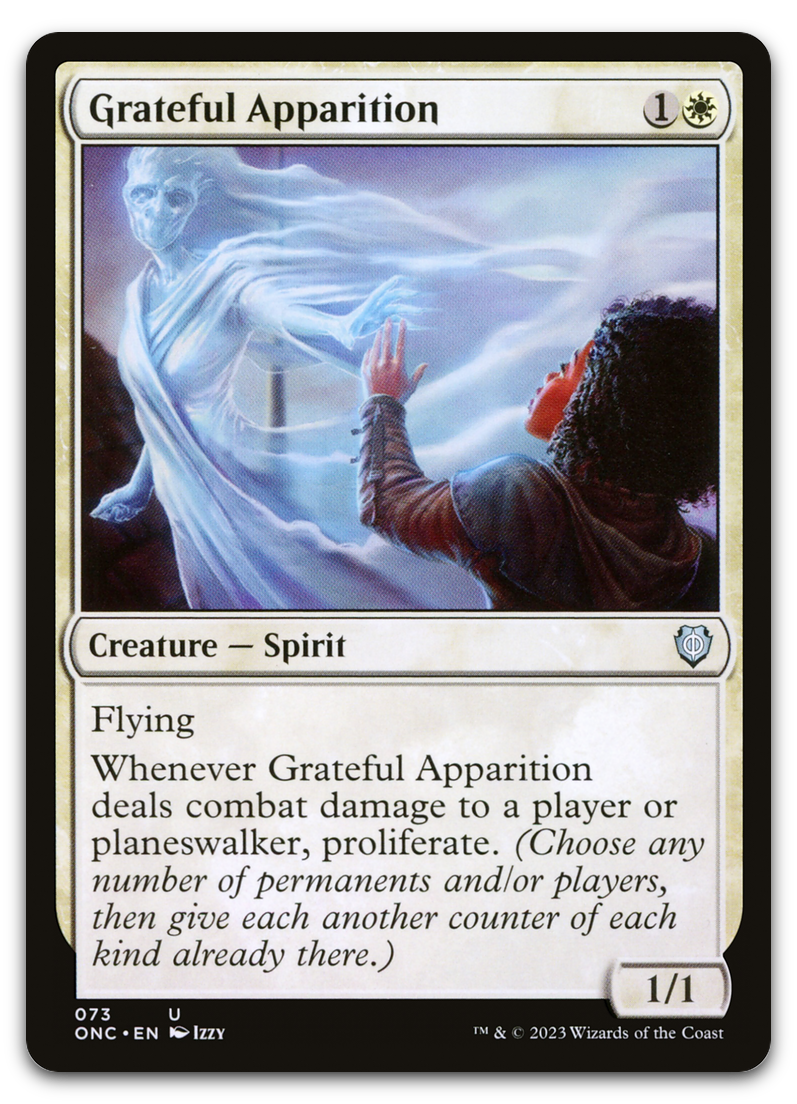 Grateful Apparition (Commander: Phyrexia: All Will Be One)