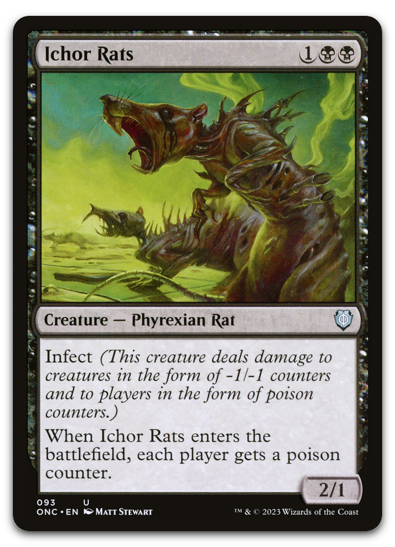 Ichor Rats (Commander: Phyrexia: All Will Be One)