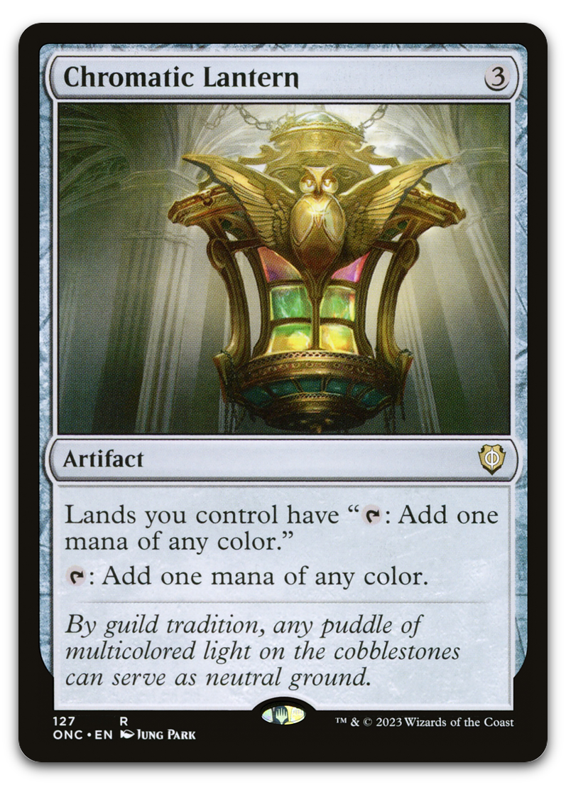 Chromatic Lantern (Commander: Phyrexia: All Will Be One)