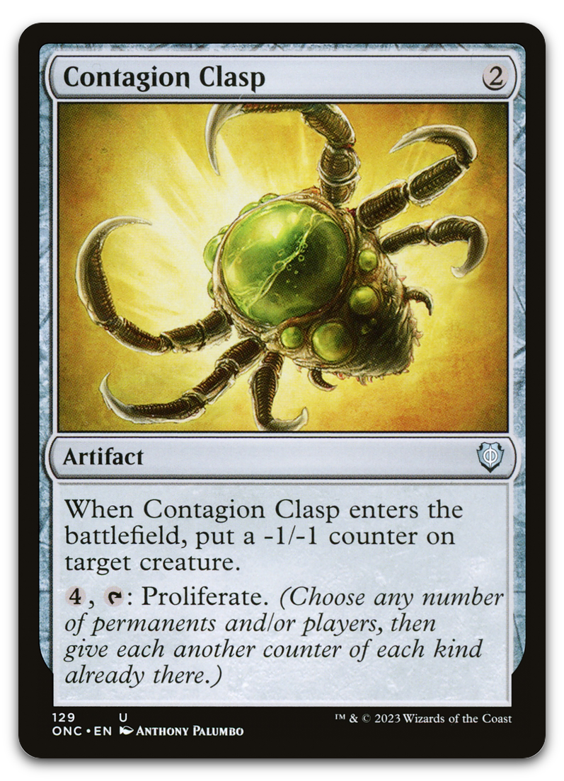Contagion Clasp (Commander: Phyrexia: All Will Be One)