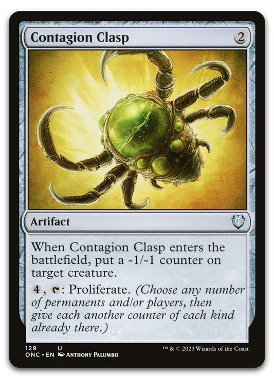 Contagion Clasp (Commander: Phyrexia: All Will Be One)