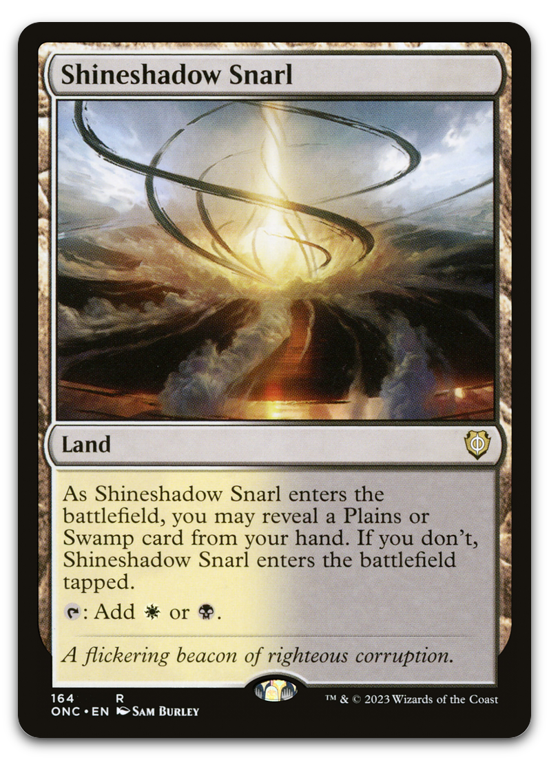 Shineshadow Snarl (Commander: Phyrexia: All Will Be One)