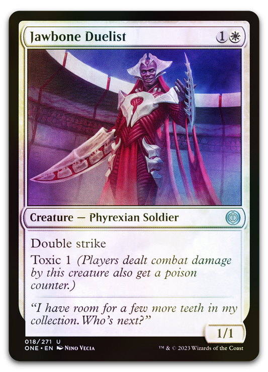 Jawbone Duelist (Phyrexia: All Will Be One)