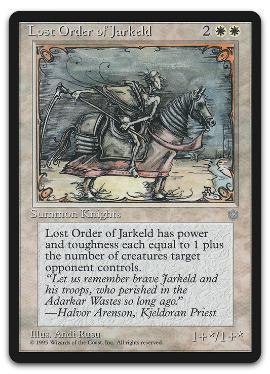 Lost Order of Jarkeld (Ice Age)