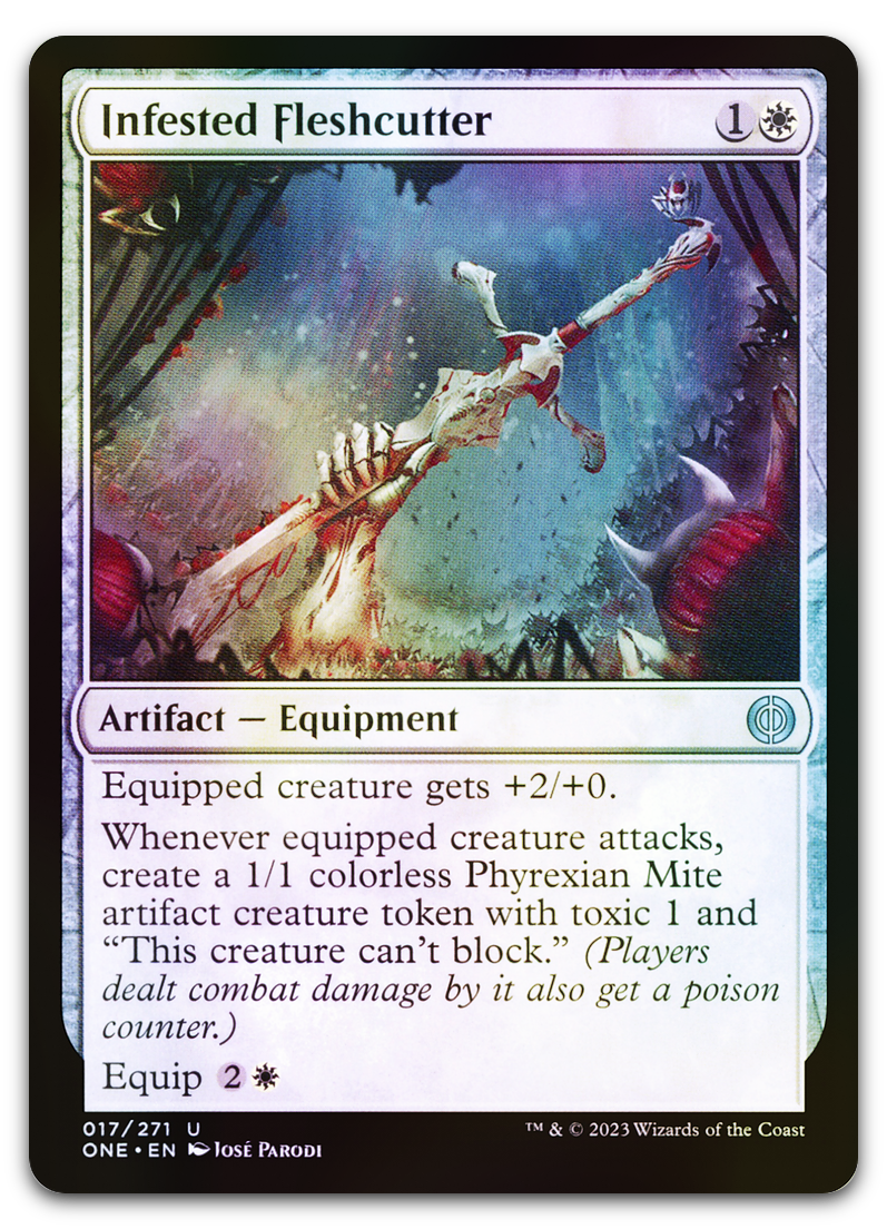 Infested Fleshcutter (Phyrexia: All Will Be One)