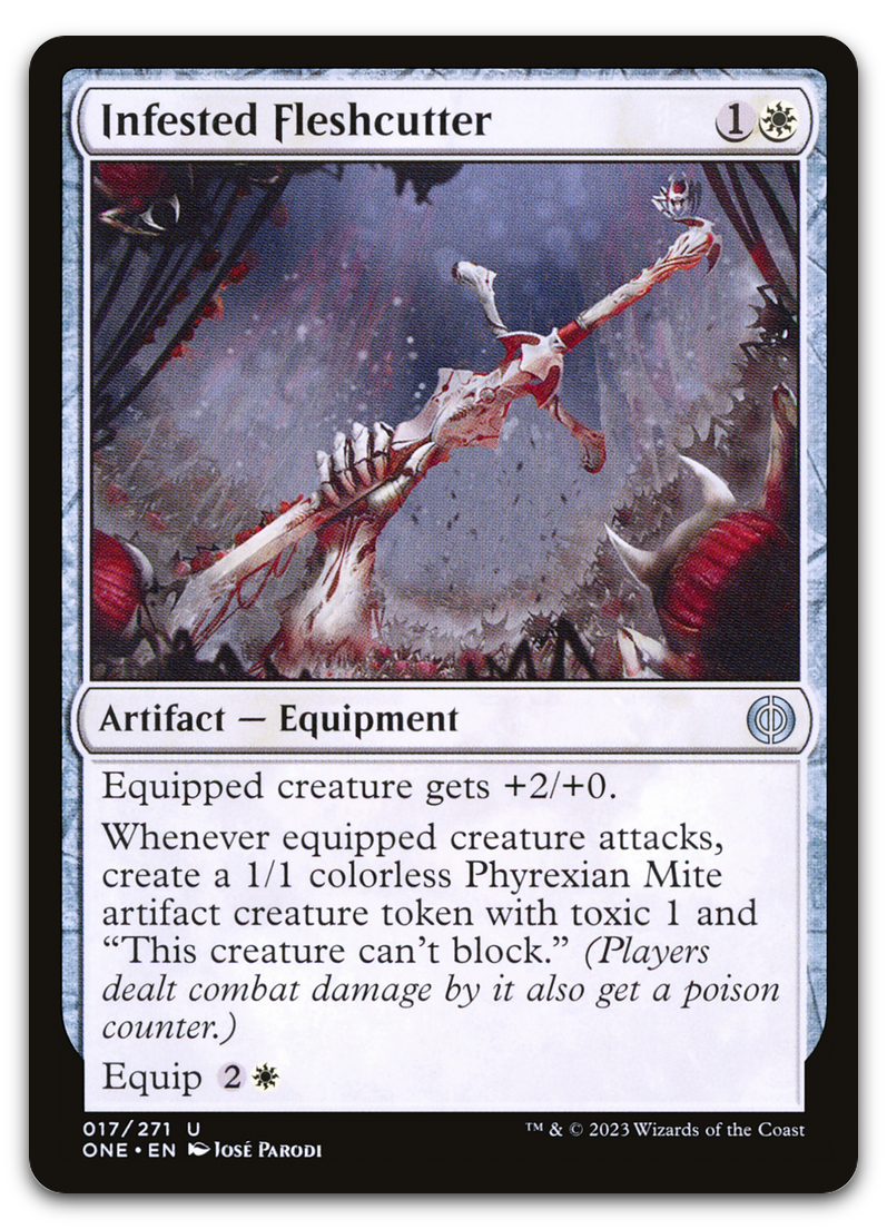 Infested Fleshcutter (Phyrexia: All Will Be One)