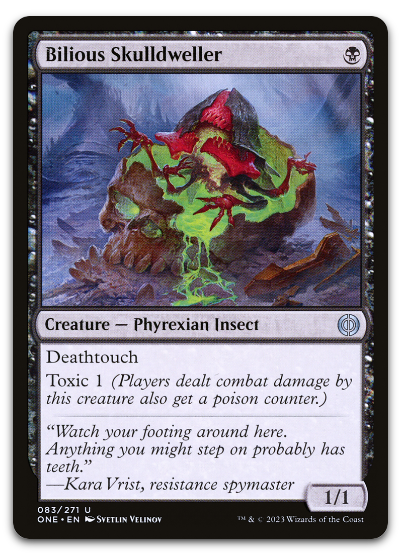 Bilious Skulldweller (Phyrexia: All Will Be One)