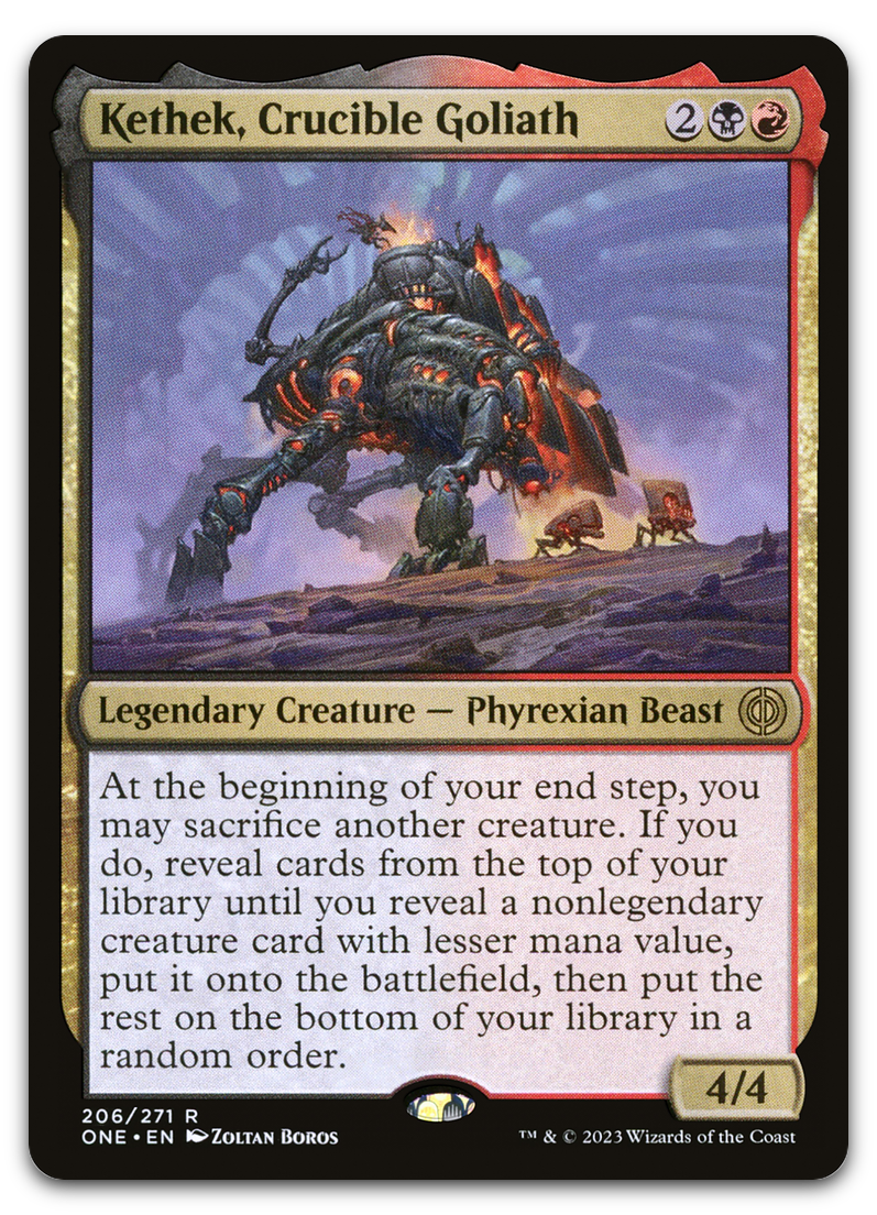Kethek, Crucible Goliath (Phyrexia: All Will Be One)