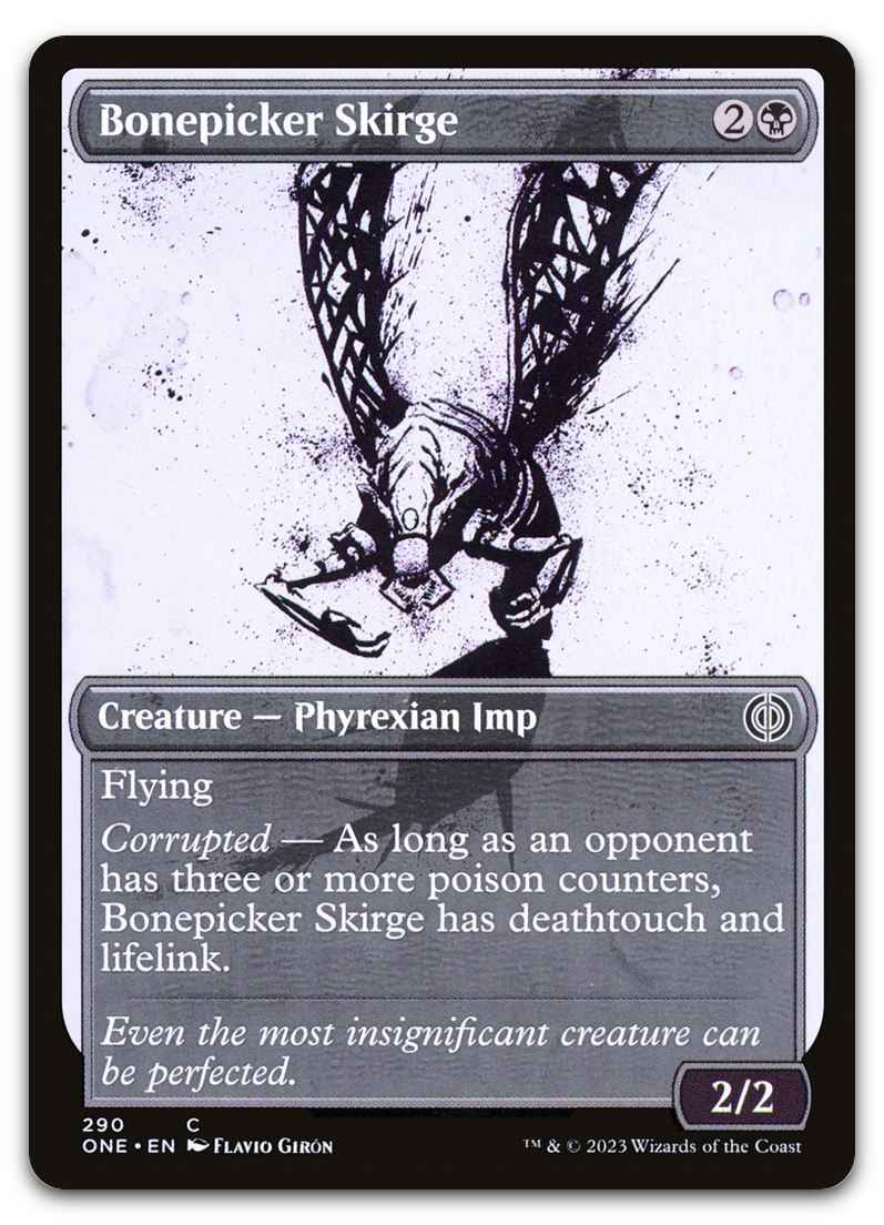 Bonepicker Skirge (Showcase) (Phyrexia: All Will Be One)