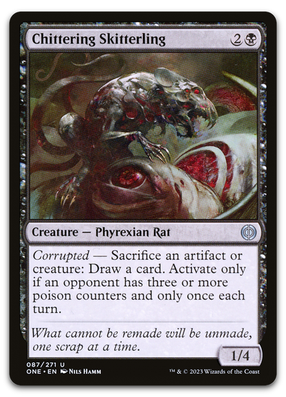 Chittering Skitterling (Phyrexia: All Will Be One)