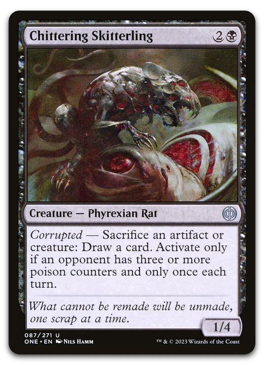 Chittering Skitterling (Phyrexia: All Will Be One)