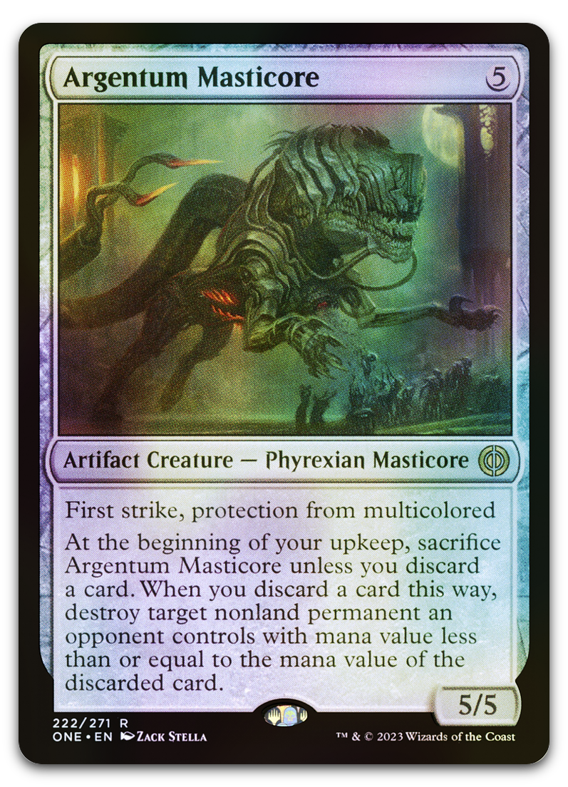 Argentum Masticore (Phyrexia: All Will Be One)