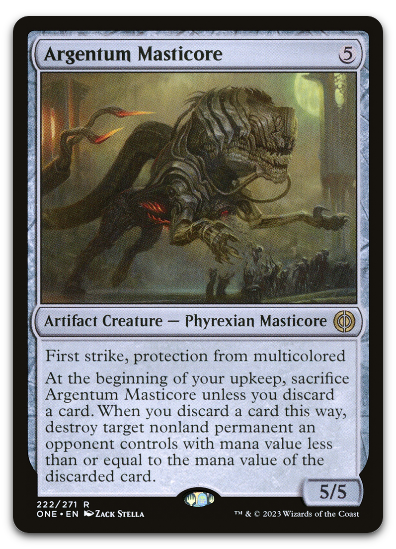 Argentum Masticore (Phyrexia: All Will Be One)