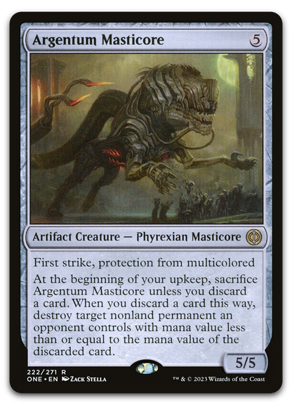 Argentum Masticore (Phyrexia: All Will Be One)