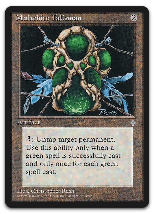 Malachite Talisman (Ice Age)