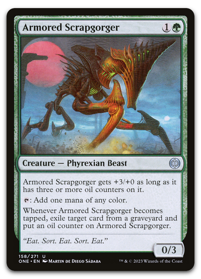 Armored Scrapgorger (Phyrexia: All Will Be One)