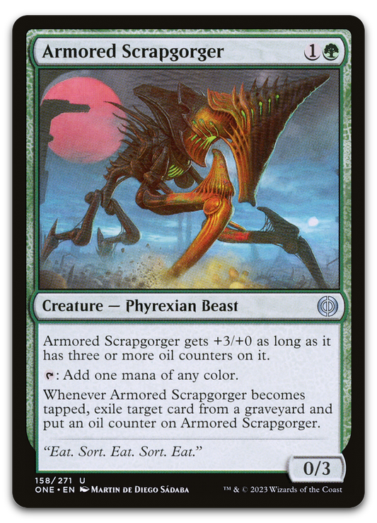 Armored Scrapgorger (Phyrexia: All Will Be One)