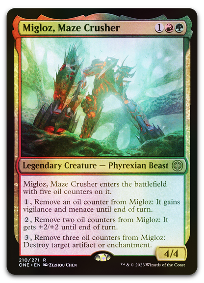 Migloz, Maze Crusher (Phyrexia: All Will Be One)