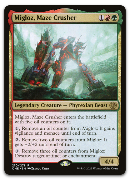 Migloz, Maze Crusher (Phyrexia: All Will Be One)