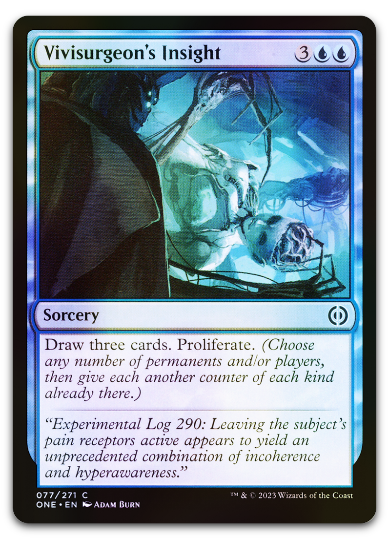 Vivisurgeon's Insight (Phyrexia: All Will Be One)
