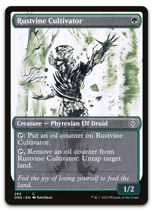 Rustvine Cultivator (Showcase) (Phyrexia: All Will Be One)