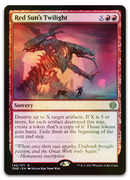 Red Sun's Twilight (Phyrexia: All Will Be One)
