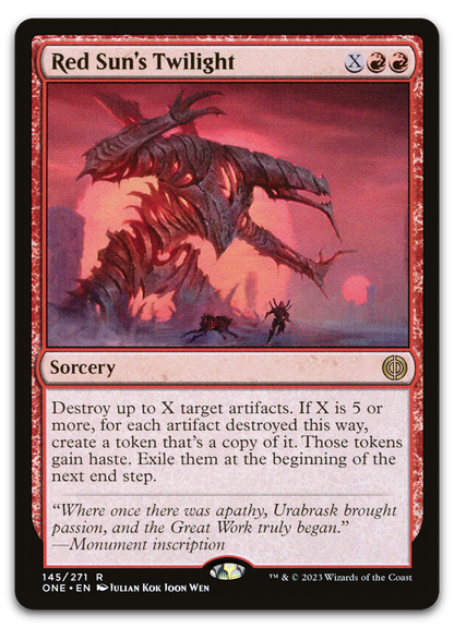 Red Sun's Twilight (Phyrexia: All Will Be One)