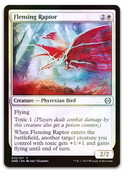 Flensing Raptor (Phyrexia: All Will Be One)