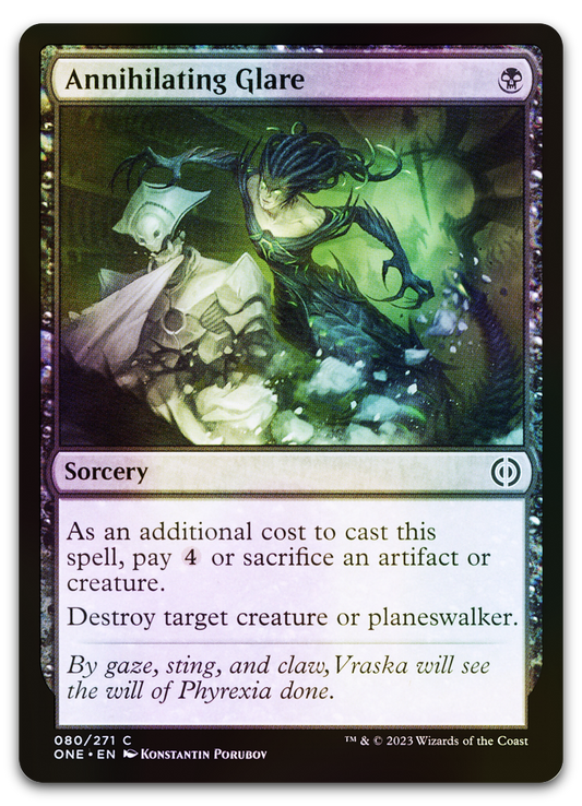 Annihilating Glare (Phyrexia: All Will Be One)