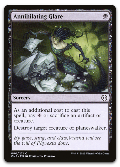 Annihilating Glare (Phyrexia: All Will Be One)