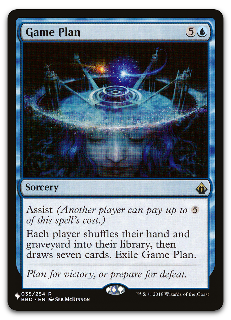 Game Plan (The List Reprints)