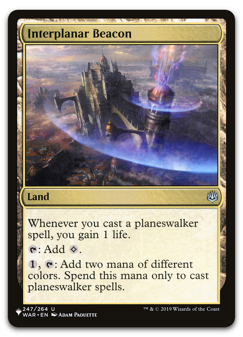 Interplanar Beacon (The List Reprints)