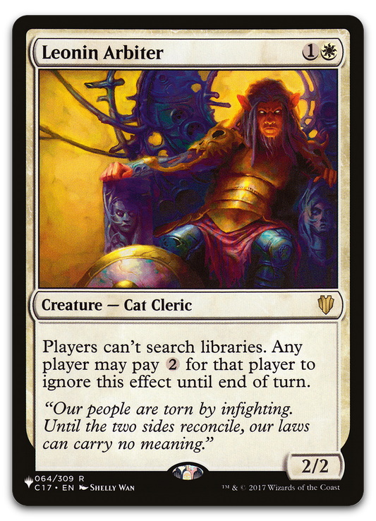 Leonin Arbiter (The List Reprints)