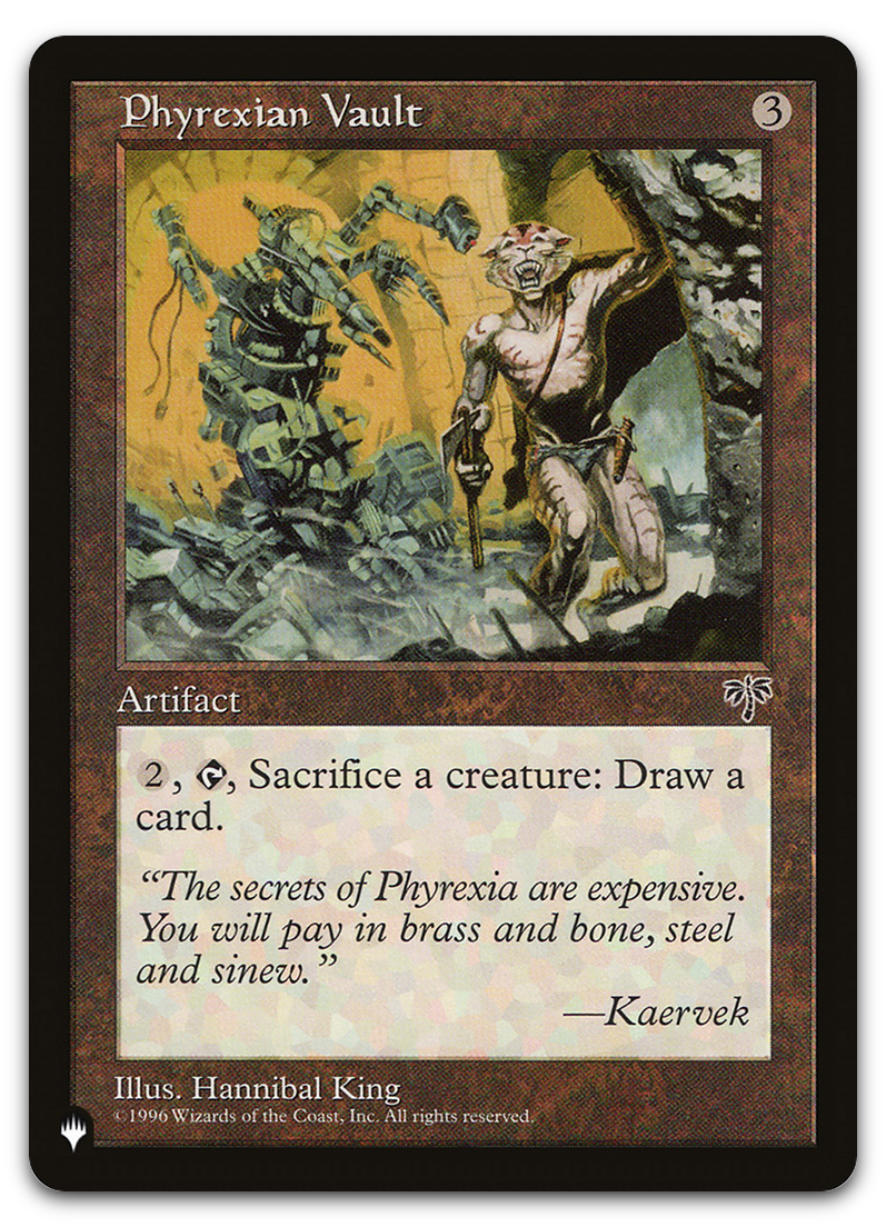 Phyrexian Vault (The List Reprints)