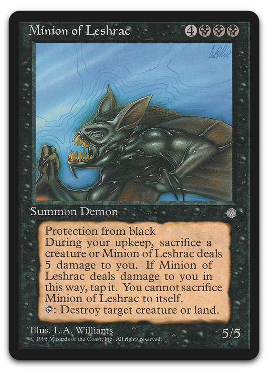 Minion of Leshrac (Ice Age)