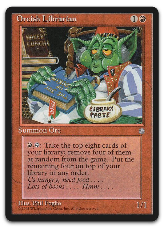 Orcish Librarian (Ice Age)