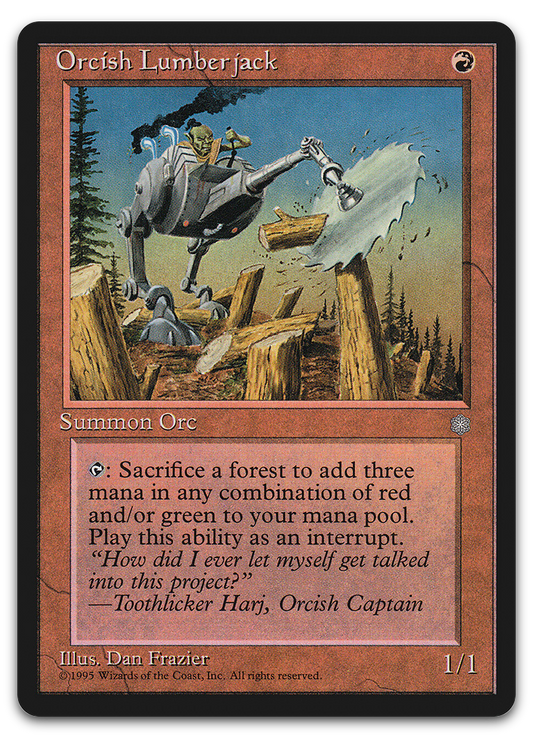 Orcish Lumberjack (Ice Age)