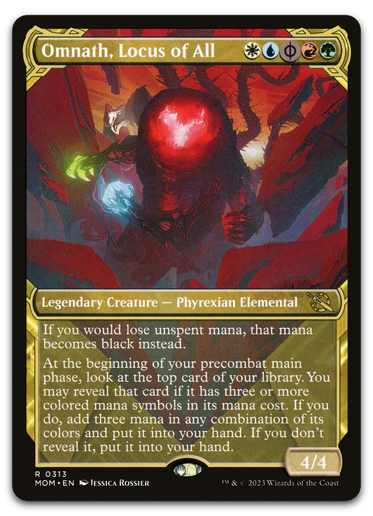 Omnath, Locus of All (Showcase) (March of the Machine)