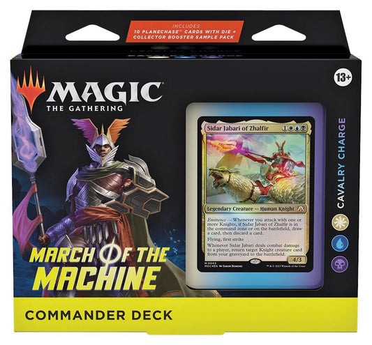 March of the Machine Commander Deck - Cavalry Charge - Commander: March of the Machine (MOC)