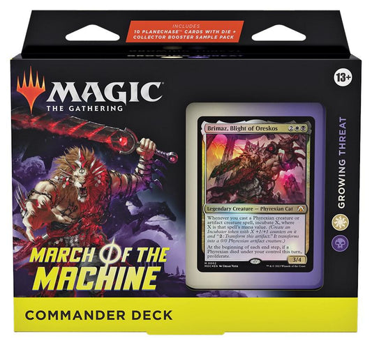 March of the Machine Commander Deck - Growing Threat - Commander: March of the Machine (MOC)